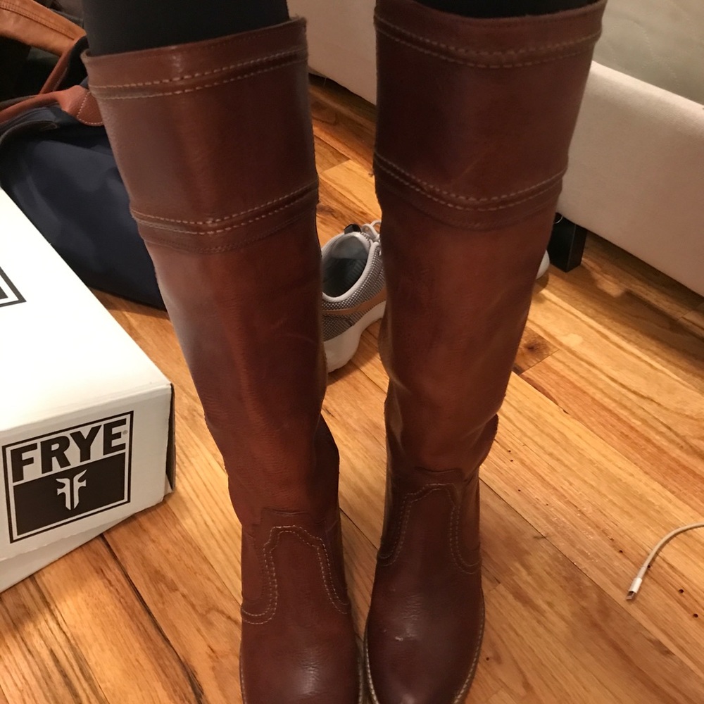 Jane stitch Frye boots